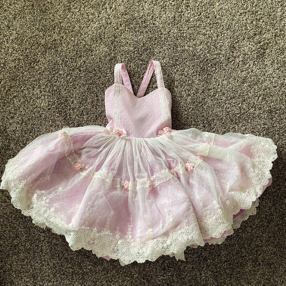 Dollcake Golly Gosh purple dress girls size 7